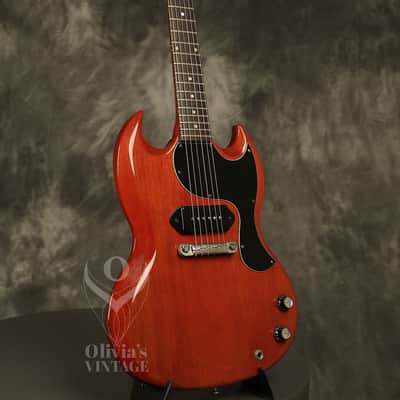 1963 Gibson Les Paul SG Junior Cherry restored/refinished image 8
