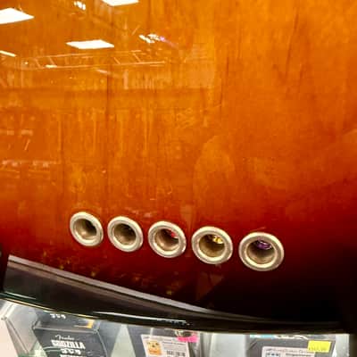 Fender Jazz Bass Deluxe 5 String with John East J Retro Preamp and Aguilar Pickups with Case - Pre Owned image 14