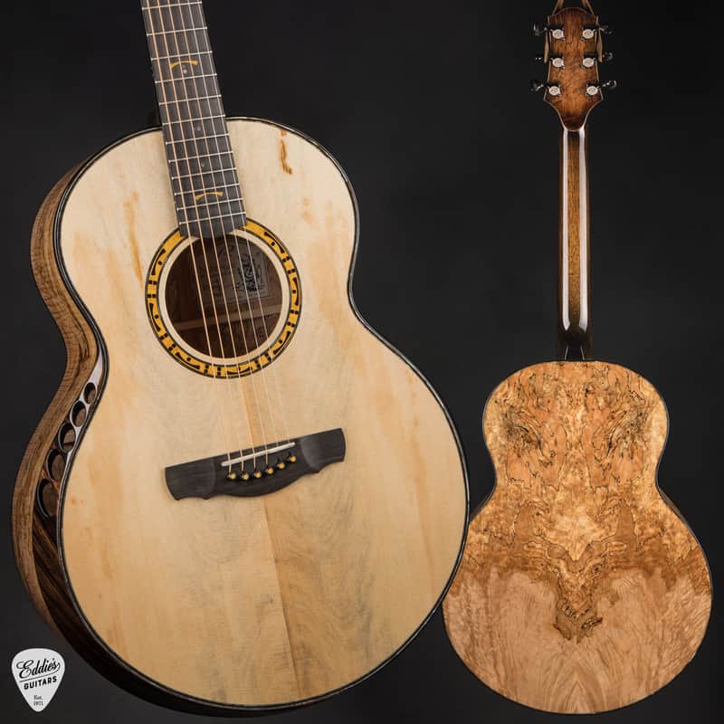 Kevin Ryan Mojave Series Nightingale Grand Soloist  - Engelmann Spruce & Spalted Maple - NAMM 2026 #1302 image 1