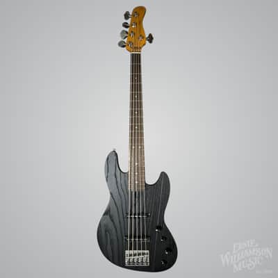 Sire Marcus Miller V6-5 String Bass Guitar, Rosewood Fingerboard, Black image 5