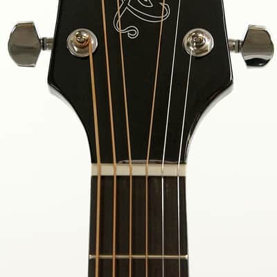 Takamine GF30CE-BLK Black FXC Electric Acoustic Guitar B Stock image 7