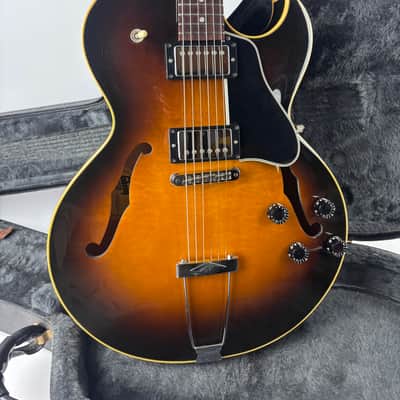 2002 Gibson ES-135 Humbuckers Vintage Sunburst w/OHSC image 13
