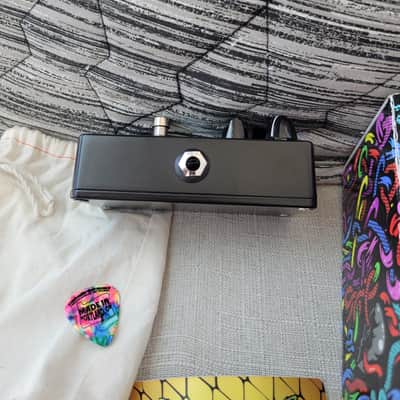 Catalinbread Naga Viper treble booster with box, bag, and stickers image 6