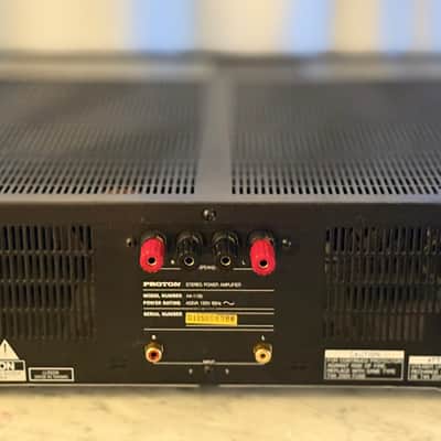 🎶✨ Proton AA-1150 Stereo Power Amplifier — Serviced, Cleaned, Large Dual Green dB Output Meters, Power Envelope Design, Bench Tested image 9