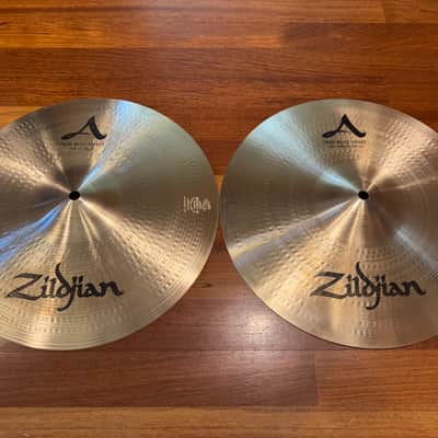 Zildjian 14" A Series New Beat Hi-Hat Cymbals (Pair) 2013 - Present - Traditional image 1
