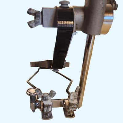 1970's Jacques Capelle Pro-Mark Orange Bass Drum Pedal Dual-Clamp 70s France FREE SHIPPING! image 4
