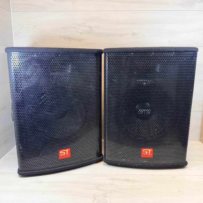 Soundtech CST12 12" Passive PA Speakers Pair – 150W 8 Ohm – Model CST12 image 1