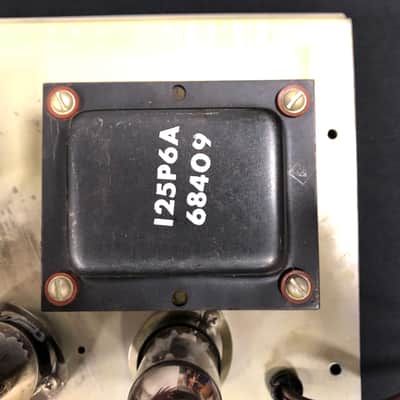 1963 Fender Tremolux Amp Head (Blonde 6G9-B) w/ 2X10 Cabinet Owned by Ian D'Sa of Billy Talent image 21