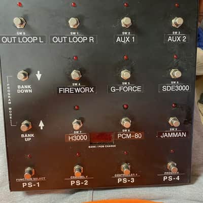 Custom Audio Electronics CAE RS-10 MIDI controller Footswitch 1980s - Black image 1