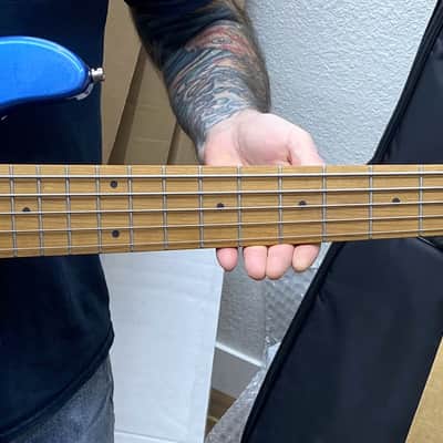 Sadowsky Metro Express - Metallic Ice Blue 5 String Bass Custom image 2