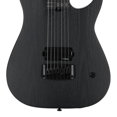Schecter Keith Merrow KM-7 MK-III EX 7-string Baritone Electric Guitar - Satin Black Open Pore (882) image 10