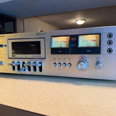 Hitachi Stereo Deck D-410 VU Metres Wooden Casing Fresh Full Servicing X Rare🎶 image 3