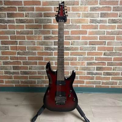 SCHECTER - DEMON 7 FR FR CRIMSON RED BURST image 1