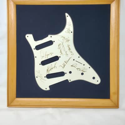 Fender Custom Shop "Master Builder" Signed Pickguard + Official Factory Display Neck - RARE 2003 Artifact Stratocaster Time Capsule image 2