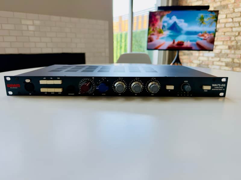 Warm Audio WA73-EQ 1-Channel British Microphone Preamp / EQ 2018 - Present - RAF Blue Gray image 1