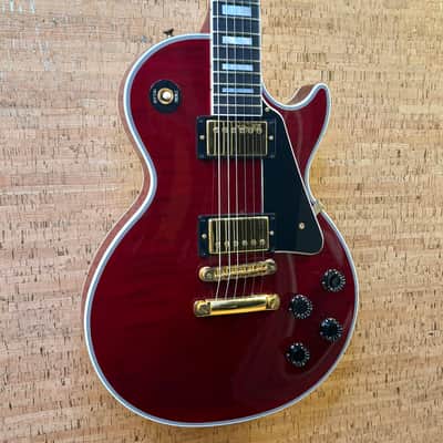 Gibson Custom Shop Les Paul Custom 2008 - Wine Red image 8