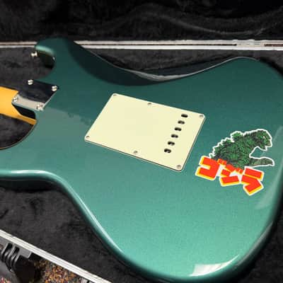 Fender Made In Japan Hybrid '60s Stratocaster HSS 2020 Sherwood Green Metallic w/ Case image 7