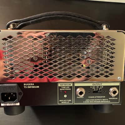 Bugera T5-INFINIUM 5W Cage Tube Amp Head-INFINIUM 2010s - Black/Silver Bild 3