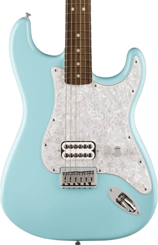 Fender Limited Edition Tom Delonge Stratocaster Rosewood Fingerboard Daphne Blue image 1