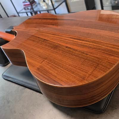 Taylor GS Custom Shop Grand Symphony 1 of 1 Tree Inlay Flame Hawaiian KOA and Hand Select Rosewood Masterbuilt Master Built Presentation American BTO Built-to-Order USA Acoustic-Electric Guitar image 17