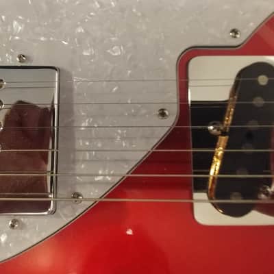Custom Built 2021 Fender Tele Telecaster Thinline Roasted Maple Cherry Red Metallic w/White Binding image 8
