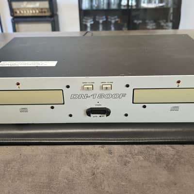 Denon DN-1800F Dual CD Player from UK Radio Station Broadcast Racked Rackmount Rack Mount Outboard 2 Two Channel image 1