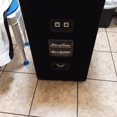 Rivera Silent Sister 75-watt 1 x 12-inch Isolation Cabinet - Black Unloaded image 7