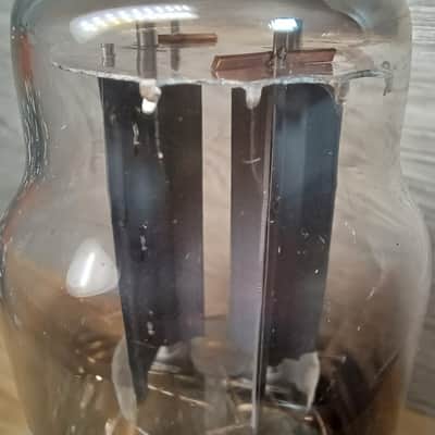 Beautiful super rare NOS MULLARD GZ32 V4G Blackburn early 7R1 model  rectangular  getter  PERFECT !  Perfectly Balanced very strong. image 11