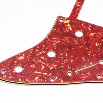 Aged ST62' HSS HB Cover Routing "Red Tortoise" fits Fender Strat®US/Vint.Mex Series image 4