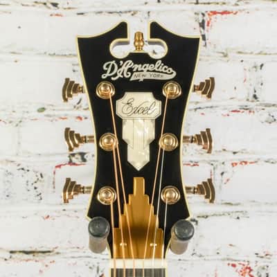 D'Angelico Excel Bowery - Acoustic Guitar - Vintage Natural - B