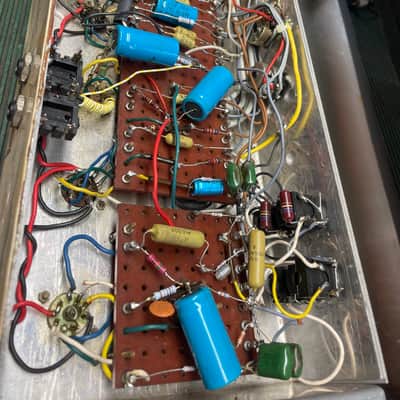 Marshall 1968 JTM100 Super P.A. Modified 1966 "White Panel" image 9
