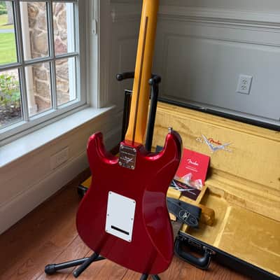 2025 Fender Custom Shop Stratocaster Custom Deluxe W25 Limited NOS - Candy Apple Red image 10