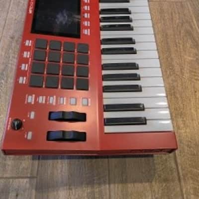 Akai Professional  MPC key 37 red stand alone production keyboard 2025 - mint image 3