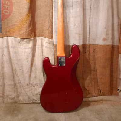 Fender Precision Bass 1958 Candy Apple Red image 7