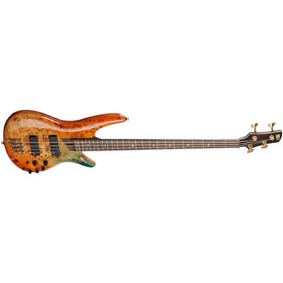 Ibanez SR1600D Premium 4-String Bass w/ Aguilar Pickups - Autumn Sunset Sky image 4