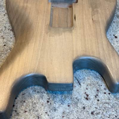 Strat body carved by McMahon Artistry Infinity Cross - Nitrocellulose image 7