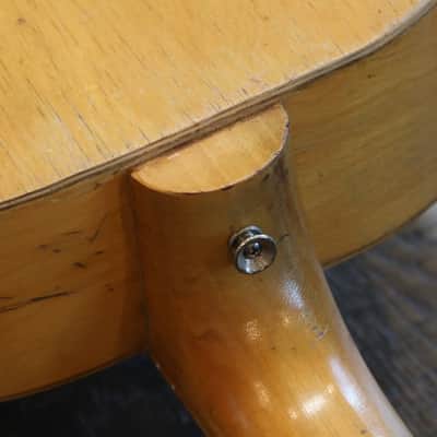 Vintage! 1920’s USA Made Natural Acoustic/ Electric Parlor Guitar + Case image 17