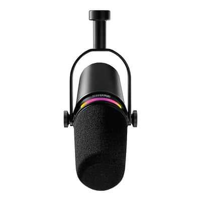 Shure MV7+ Podcast Microphone USB-C & XLR Dynamic Black image 4