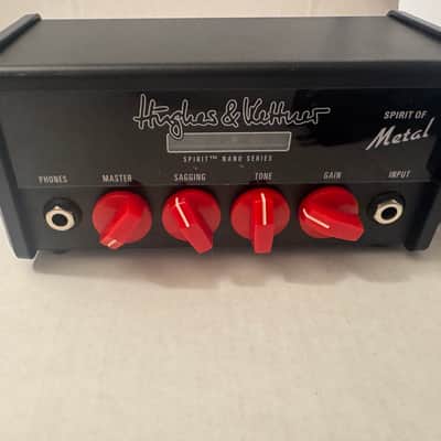 Hughes & Kettner Spirit Nano Spirit of Metal 25-Watt Mini Guitar Amp Head 2020 - 2021 - Black image 2