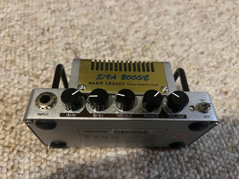 Hotone Nano Legacy Siva Boogie 5-Watt Guitar Head 2010s - Yellow image 1