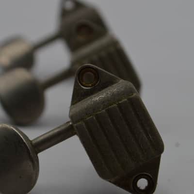 60’s Waffleback Tuners Complete Set Waffle Back Kluson 3x3 image 4