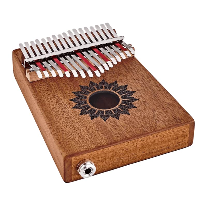 Meinl Sonic Energy Soundhole Pickup Kalimba C Major 17-Notes Mahogany image 1