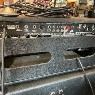 Fender  Model 140 1980 - Black image 8