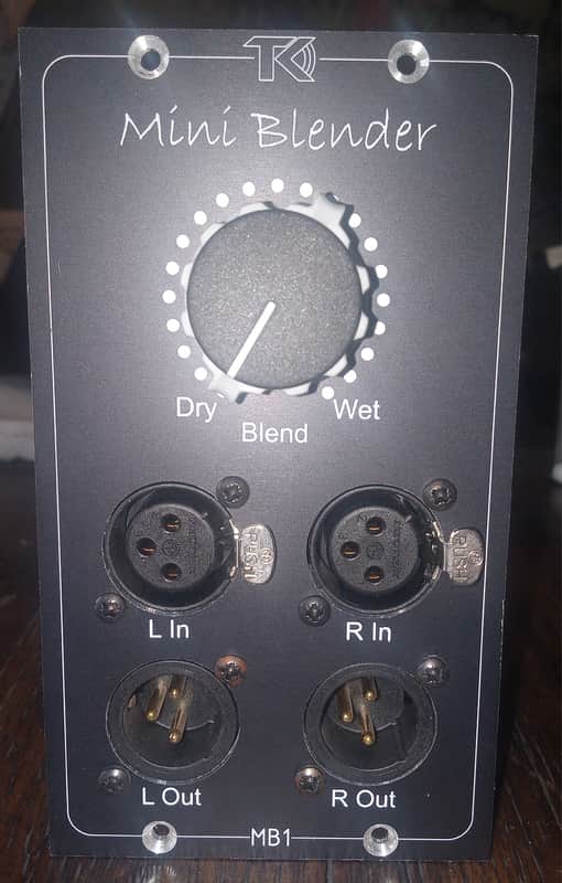 TK Audio Mini Blender 2021 wet/dry blender- Black image 1