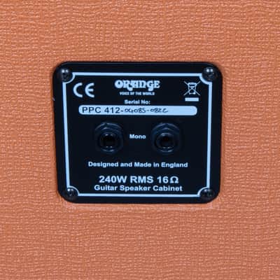 Orange - PPC412 UK - 240W 16ohm 4x12" Guitar Amplifier Cabinet - NOS image 6