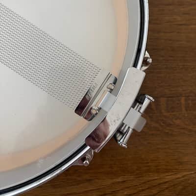 Pearl Free Floating maple snare drum 3.5"x14" natural lacquer - Brass image 6