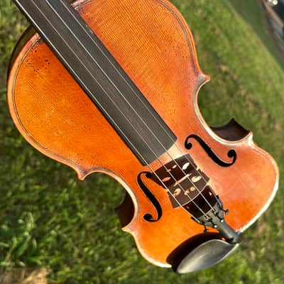Deep Old Violin labeled “Testore” Czech 4/4 image 14