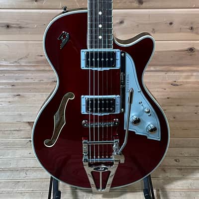 Duesenberg Starplayer TV Semi-Hollow Electric Guitar - Balboa Pearl Red image 1