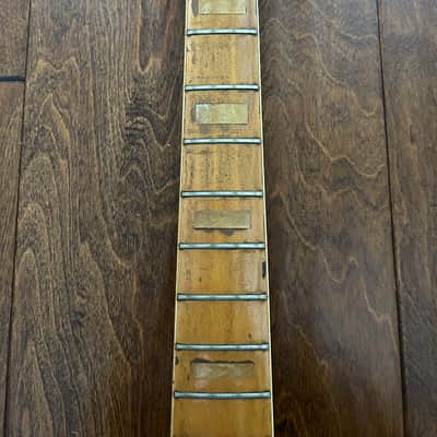 Fender Jazz Bass Neck 1973 - Maple Pearl Block Inlay 100% Original 4 Bolt Neck Last Price Drop! image 3