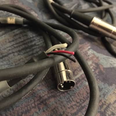 6 RARE Datamaster 224F MIDI cables 1,4 m Owned by Ed Cherney image 4